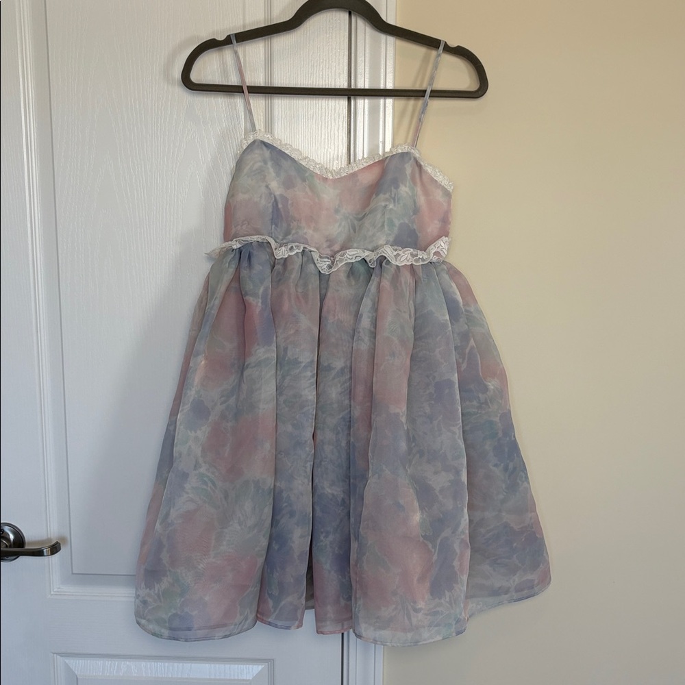 Selkie The Watercolor Rosebud Dress Small - Picture 3 of 8